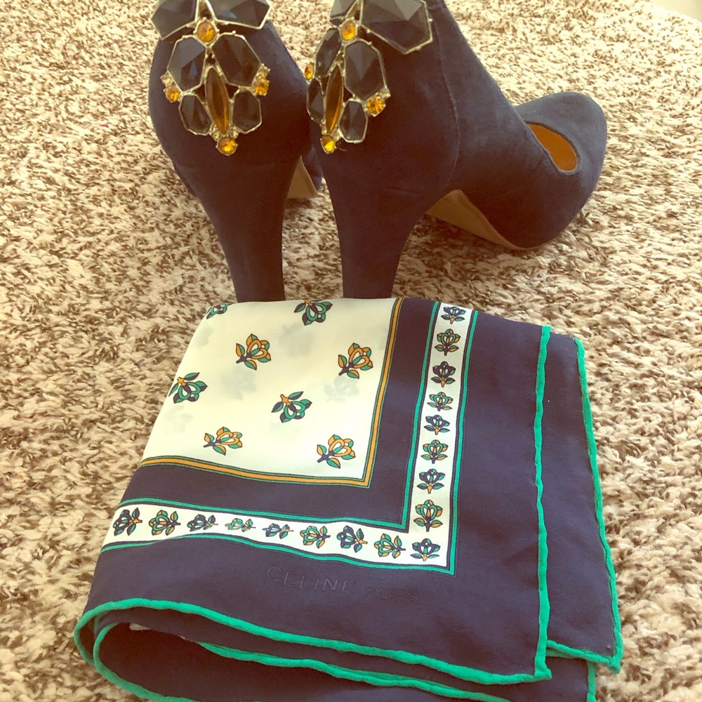 VINTAGE Celine of Paris scarf